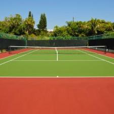 Athletic court cleaning