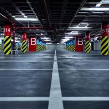 Parking garage cleaning
